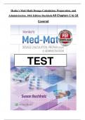 TEST BANK&semi; Henke's Med-Math&colon; Dosage Calculation&comma; Preparation & Administration 10TH EDITION by SUSAN BUCHHOLZ &vert; All Chapters &lpar;1-10&rpar; &vert; Newest Version 2025 A&plus;