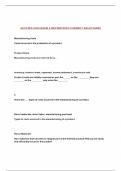 ACCTMIS 2300 EXAM 2 REVIEW WITH CORRECT SOLUTIONS&excl;&excl;
