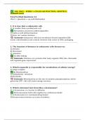 NSG 5003 &ndash; WEEK 1&colon; CELLULAR FUNCTION&comma; GENETICS&comma; INHERITANCE &vert; Answered 100&percnt; Correctly with Rationales&period;