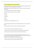 Fraud Exam 1 Questions with Correct Answers Solved 100&percnt;