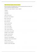 PHAR 210 Final Exam Questions and Answers Graded A&plus;