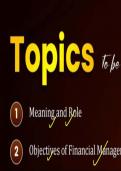 Class 12 Business Studies - Financial Management &vert; Detailed Notes with Diagrams & Concept Charts 