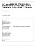 EMT Module 3 2025 COMPREHENSIVE EXAM QUESTIONS AND ANSWERS &lpar;DETAILED AND ELABORATED&rpar; ACCURATE AND A&plus; GRADED&excl;&excl;&excl;