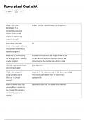 Powerplant Oral ASA QUESTIONS WITH VERIFIED CORRECT ANSWERS 