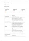 UNCW BLA 361 Final QUESTIONS and ANSWERS &period;