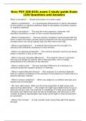 Nvcc PSY 200-E43L exam 2 study guide Exam &vert;226 Questions and Answers