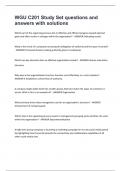 WGU C201 Study Set questions and answers with solutions&period;
