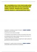 RBC 1 CALIFORNIA P&period;O&period;S&period;T TEST STUDY GUIDE LATEST  UPDATE 2025&sol;2026 WITH ACTUAL QUESTIONS AND  CORRECT VERIFIED ANSWERS WELL ANALYSED&comma;  ALREADY GRADED A&plus; &lpar;100&percnt;GUARANTEED PASS&excl; &rpar;