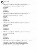 Western Governors University C838 cybersecurity materials