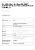 CMI 3358 Midterm Eko Exam COMPLETE QUESTIONS AND ANSWERS &vert; ALREADY PASSED &vert; 2025 LATEST&excl;&excl;