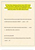 DC Third Class Stationary Boiler Exam 2025 Latest Prep Test Bank 1 With 80 Actual Questions and Correct Answers