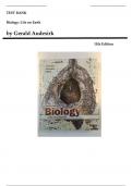 Test Bank for Biology&colon; Life on Earth &lpar;11th Edition&comma; by Gerald Audesirk&rpar; Chapter 1 to 46