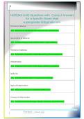 NURS245 Unit2 Questions with  Correct Answers   for a Specific Exam Mail  supergrades12&commat;gmail&period;com