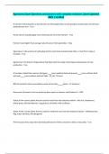 Agronomy &vert; Exam Revision Questions And Correct Answers &vert; Graded A&plus; &vert; 2025 Update &vert;