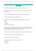 Agronomy Exam Revision &vert; Exam Revision Questions And Correct Answers &vert; Graded A&plus; &vert; 2025 Update &vert;