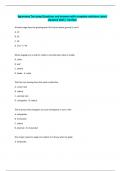 Agronomy Test preparation Exam Questions and Correct Answers With 100&percnt; Correct Answers &vert; Latest 2025 Update&period; 
