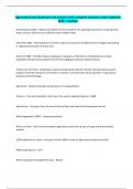 Agronomy Laws&period; Exam Questions and Correct Answers With 100&percnt; Correct Answers &vert; Latest 2025 Update&period; 