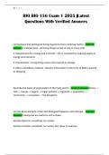 RIO BIO 156 Exam 1 2025 &vert;Latest Questions With Verified Answers