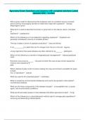 Agronomy Exam Revision Questions and answers with complete solutions Latest 2025 Update &vert; Graded A&plus;