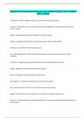 Agronomy Plant Physiology Revision Questions&period; Exam Questions and Correct Answers With 100&percnt; Correct Answers &vert; Latest 2025 Update&period; 