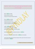 BIOC 3021 EXAM 2025 QUESTIONS AND ANSWERS