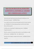 Epic CLN 251-252 ACTUAL EXAM TEST QUESTIONS & ANSWERS (A+ GRADED 100% VERIFIED) 2025 LATEST!!