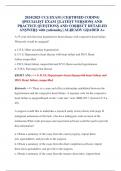 2025 CCS EXAM &vert; CERTIFIED CODING SPECIALIST EXAM &vert; &vert;LATEST VERSIONS AND PRACTICE QUESTIONS AND CORRECT DETAILED ANSWERS with rationales &vert; ALREADY GRADED A&plus;
