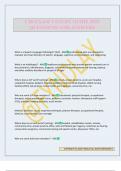 CID EXAM 1 STUDY GUIDE 2025 QUESTIONS AND ANSWERS