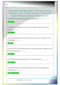 Oilers&sol;Plant Tenders &lpar;HHC&rpar; Civil Service Exam  Questions with  Correct Answers  for Specific  Exam Mail supergrades12&commat;gmail&period;com