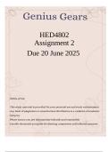 EDS4802 Assignment 2 &lpar;EXCLUSIVE ANSWER&rpar; Due 20 June 2025&period;