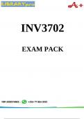 INV3702 Exam Pack 2026