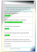 PAAM Final Exam Check Questions  with  Correct Answers  for Specific  Exam Mail supergrades12&commat;gmail&period;com