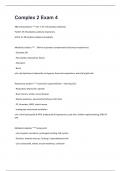 Complex 2 Exam 4&period; 67 Questions And Answers 