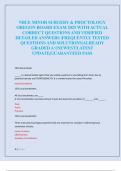 NBCE MINOR SURGERY & PROCTOLOGY  OREGON BOARD EXAM 2025 WITH ACTUAL  CORRECT QUESTIONS AND VERIFIED  DETAILED ANSWERS &vert;FREQUENTLY TESTED  QUESTIONS AND SOLUTIONS&vert;ALREADY  GRADED A&plus;&vert;NEWEST&vert;LATEST  UPDATE&vert;GUARANTEED PASS 