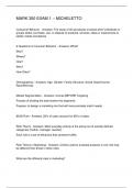 MARK 350 EXAM 1 &ndash; MICHELETTO Q&A 2025