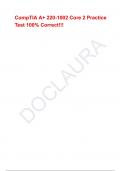 CompTIA A&plus; 220-1002 Core 2 Practice Test 100&percnt; Correct&excl;&excl;&excl;