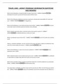 TRAVEL CARD - AGENCY PROGRAM COORDINATOR QUESTIONS AND ANSWERS