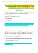 NURS 5220 ADVANCED HEALTH ASSESSMENT AND DIAGNOSTIC REASONING FINAL EXAMS&vert;EXAM 1&comma;EXAM 2 & FINAL EXAM&vert; 100&percnt;VERIFIED&vert;GRADED A&plus;&vert;NEW UPDATE 2025-2026&vert;