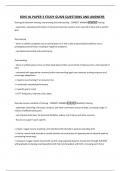 SEHS HL PAPER 3 STUDY GUIDE QUESTIONS AND ANSWERS