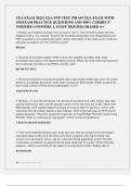 CEA EXAM 2025 &vert; CEA FNP TEST &sol;NR 667 CEA EXAM WITH 150 EXAM PRACTICE QUESTIONS AND 100&percnt; CORRECT VERIFIED ANSWERS&comma; LATEST 2025&sol;2026 GRADED A&plus;