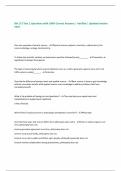 Bio 171 Test 1 Questions with 100&percnt; Correct Answers &vert; Verified &vert; Updated version 2025