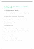 Bio 181 ASU Capco Exam 2 with 100&percnt; Correct Answers &vert; Verified &vert;Latest version 2025
