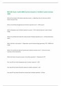 BIO 181 Exam 2 with 100&percnt; Correct Answers &vert; Verified &vert;Latest version 2025