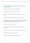 BIO 181 &lpar;Capco ASU&rpar; Exam 3 with 100&percnt; Correct Answers &vert; Verified &vert;Latest version 2025