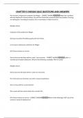 CHAPTER 9 CHD3243 QUIZ QUESTIONS AND ANSWERS