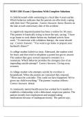 NURS 3381 University Of Texas - Arlington -NURS 3381 Exam 2 Questions With Complete Solutions