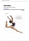 TEST BANK FOR Human Physiology&colon; From Cells to Systems 8th Edition by Lauralee Sherwood &comma; ISBN&colon; 9781133108931 Chapter 1-17 &vert;All Chapters Verified&vert; Guide A&plus;
