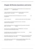 Chapter 58 Review Questions and terms Accurate Verified Answers Guaranteed Pass&period;