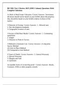 RE 3381 Test 1 Review 2025 &lpar;SMU Cahoon&rpar; Questions With Complete Solutions