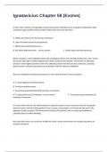 Ignatavicius Chapter 58 &lpar;Evolve&rpar; Exam Questions With 100&percnt; Correct Answers&vert; Latest Updated &vert; Verified Correct And Trusted Solutions&period;